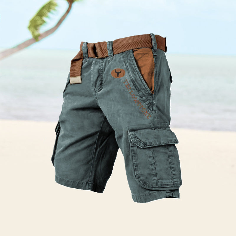 Męskie Szorty Cargo Vintage