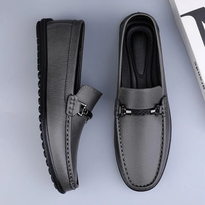 Męskie Mokasyny Eleganckie Slip-On