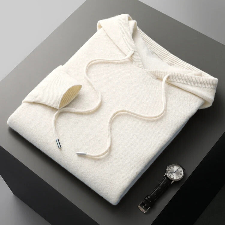 Męska Bluza z Kapturem Minimalistyczna