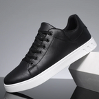 Męskie skórzane sneakersy casual
