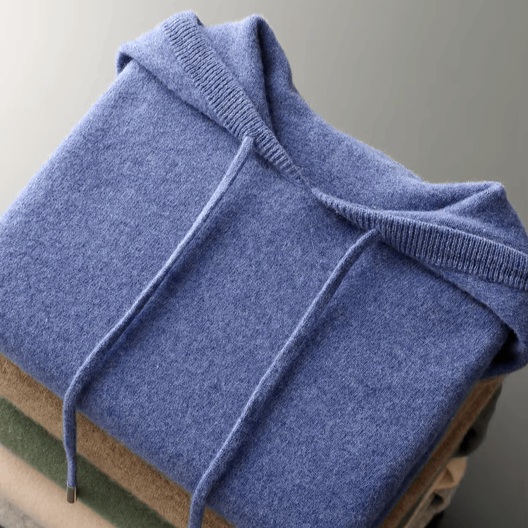 Męska Bluza z Kapturem Minimalistyczna
