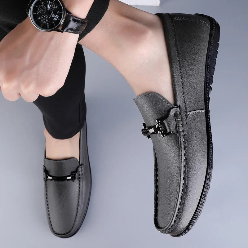 Męskie Mokasyny Eleganckie Slip-On
