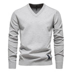 Męski Sweter V-Neck Casual