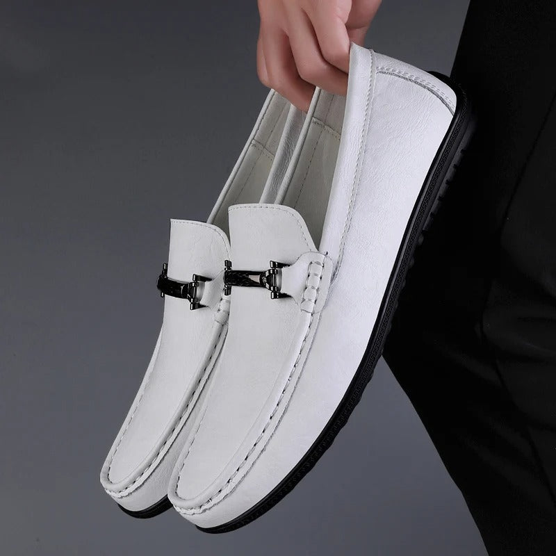 Męskie Mokasyny Eleganckie Slip-On