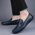 Męskie Mokasyny Eleganckie Slip-On