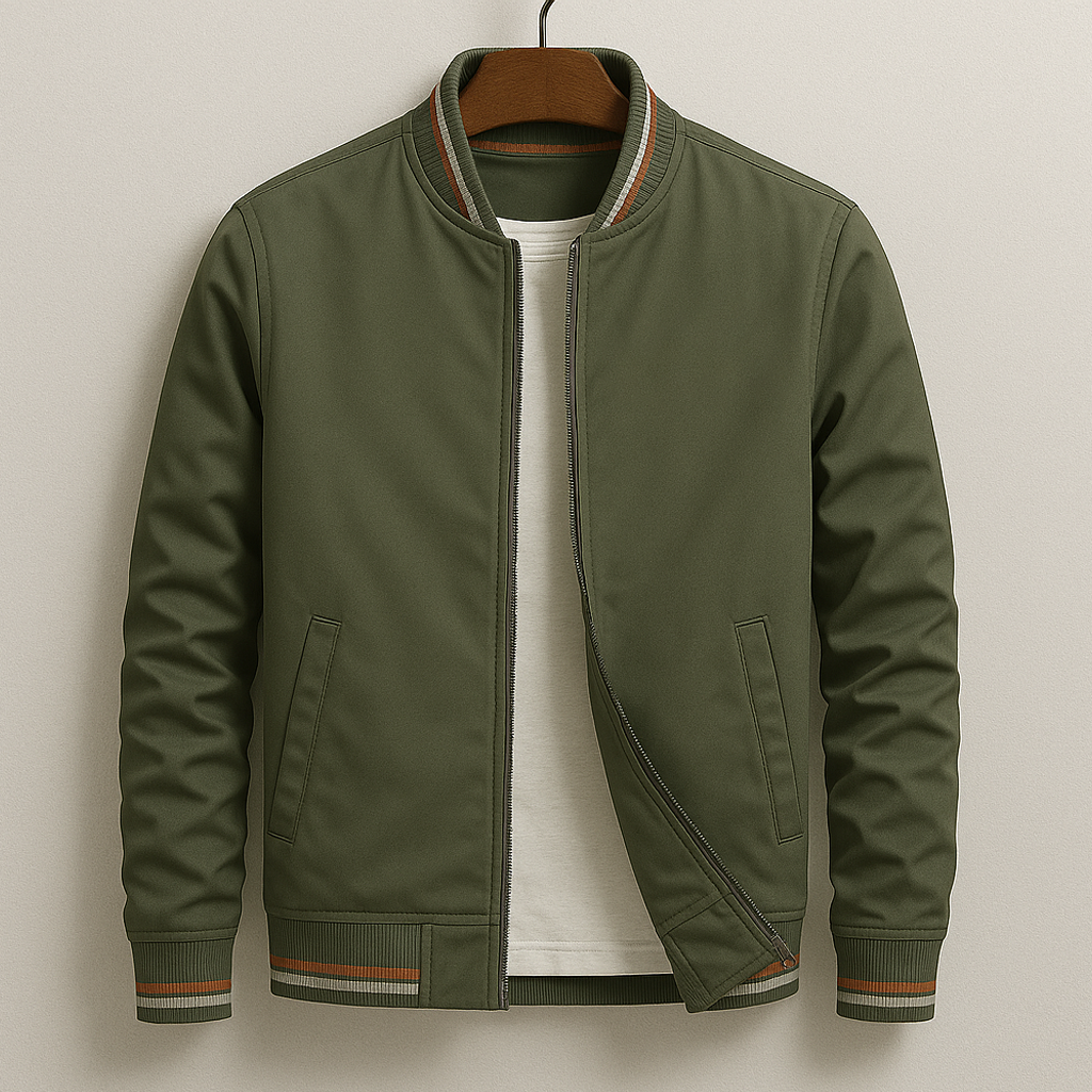 Męska Kurtka Bomber Casual