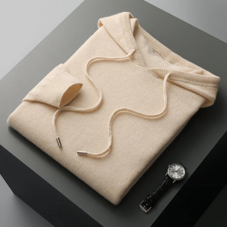 Męska Bluza z Kapturem Minimalistyczna