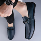 Męskie Mokasyny Eleganckie Slip-On