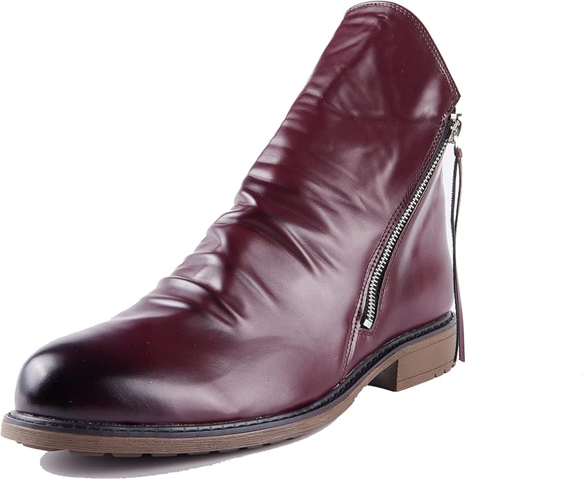 Męskie skórzane botki casual vintage