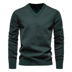 Męski Sweter V-Neck Casual