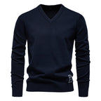 Męski Sweter V-Neck Casual