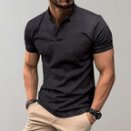 Męska Koszulka Polo Slim Fit z Kołnierzem