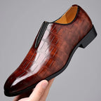 Męskie Eleganckie Buty Wsuwane
