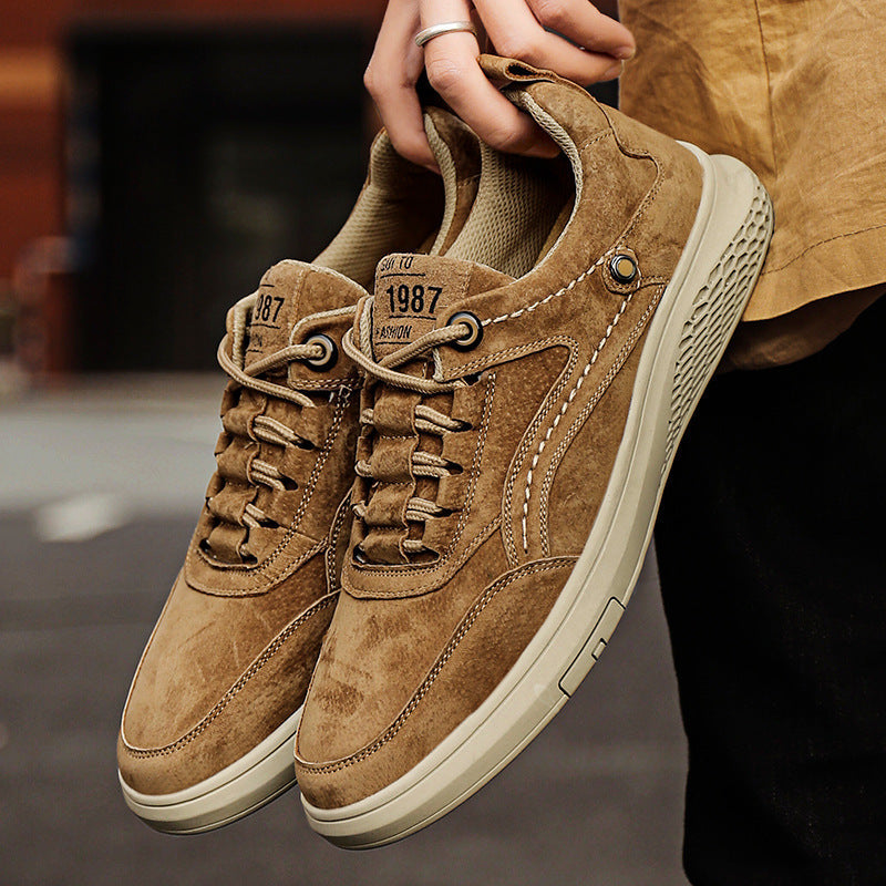 Męskie sneakersy casual vintage