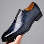 Męskie Eleganckie Buty Wsuwane