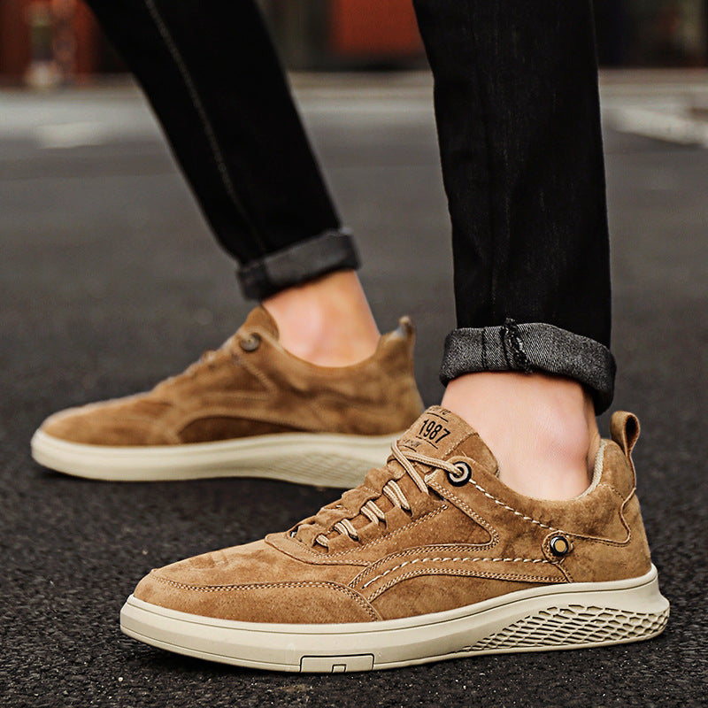 Męskie sneakersy casual vintage