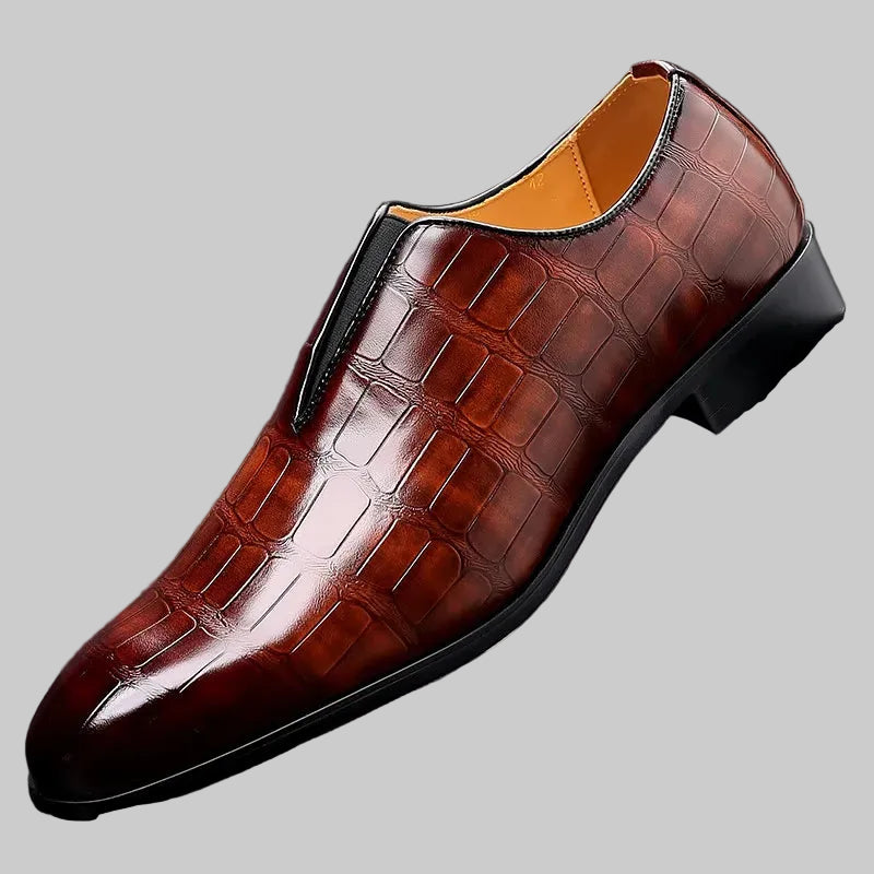 Męskie Eleganckie Buty Wsuwane