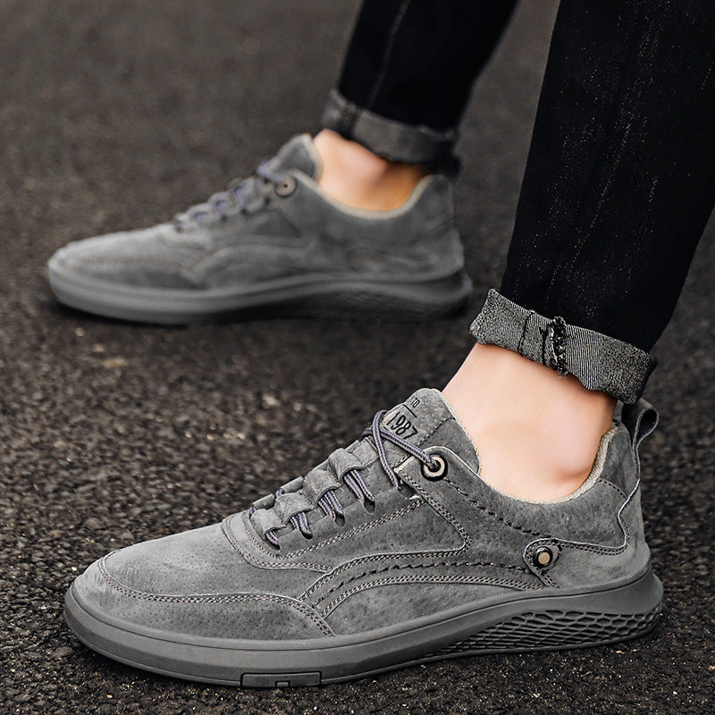 Męskie sneakersy casual vintage