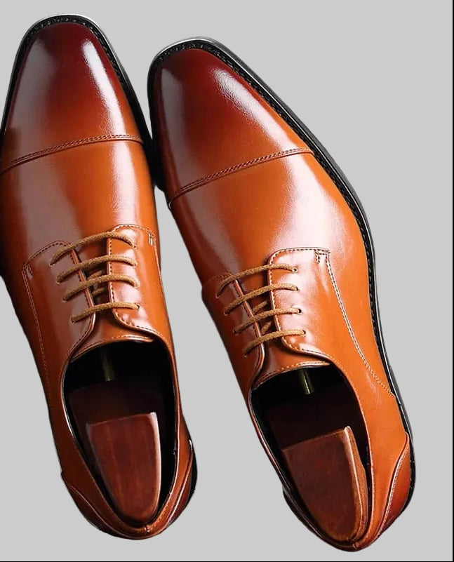 Męskie Eleganckie Półbuty Oxford