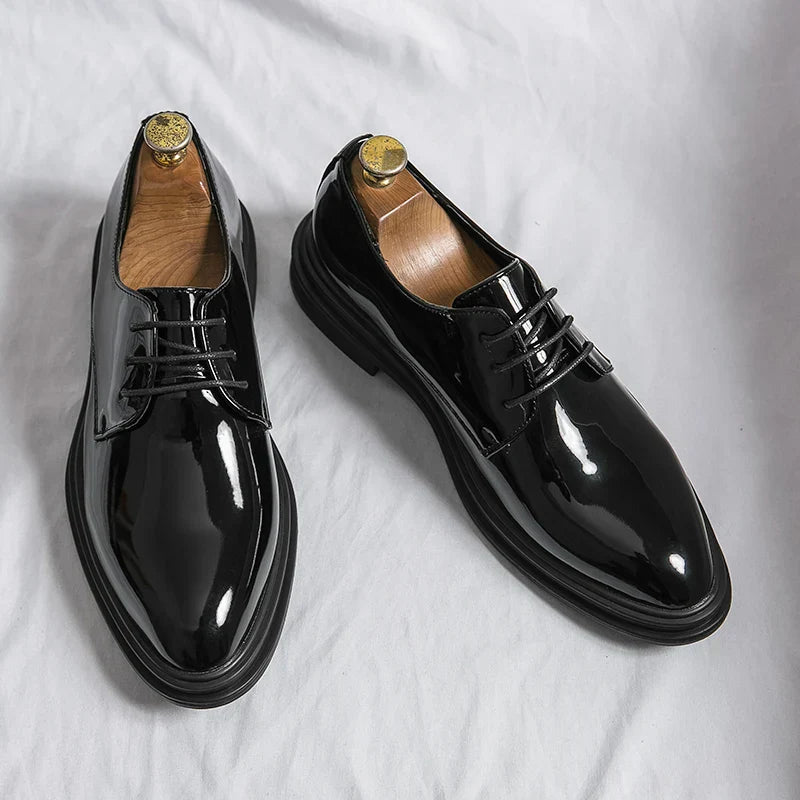 Męskie Eleganckie Półbuty Oxford