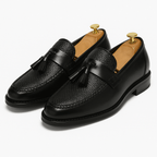 Męskie Mokasyny Loafers z Frędzlami