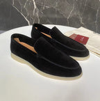 Męskie Zamszowe Mokasyny Slip-On