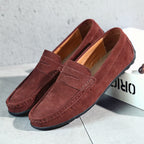 Męskie Mokasyny Zamszowe Penny Loafers