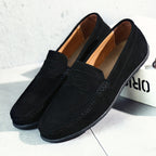 Męskie Mokasyny Zamszowe Penny Loafers