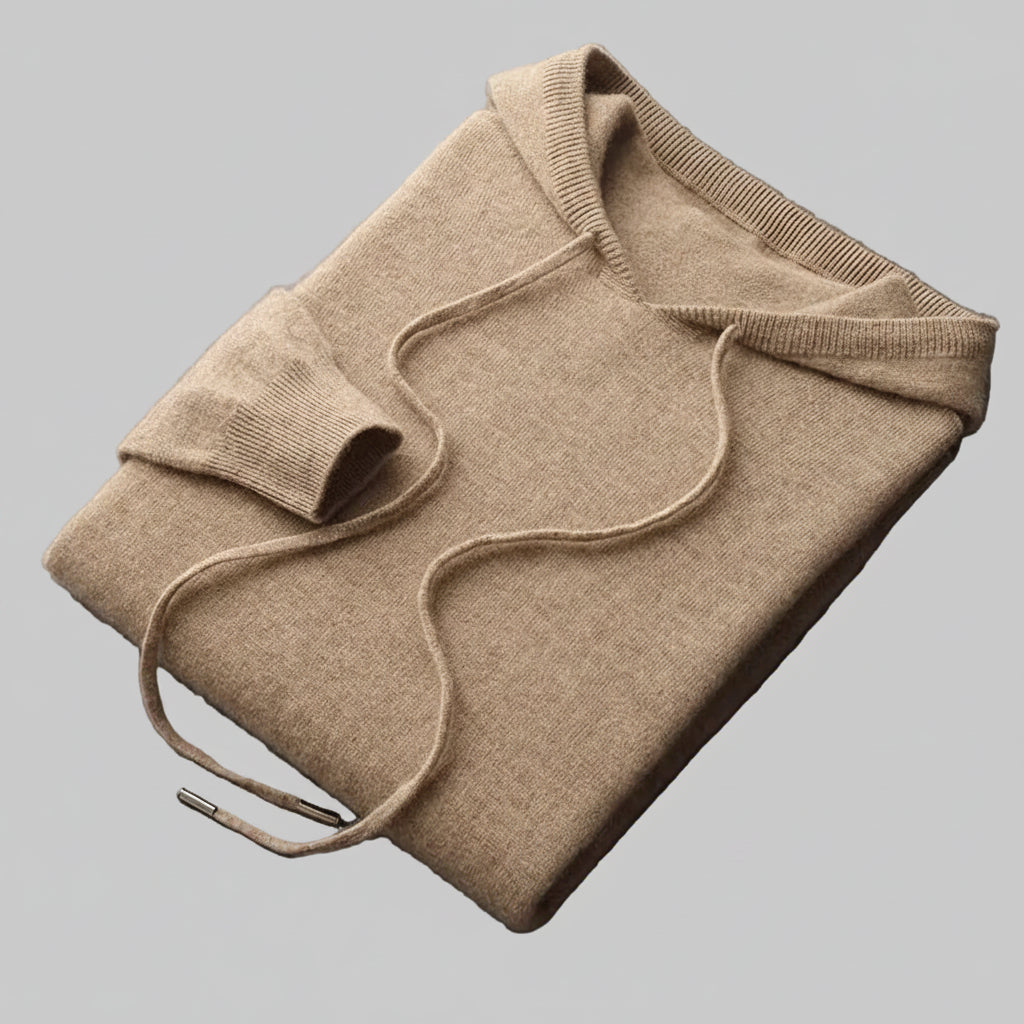 Męska Bluza z Kapturem Minimalistyczna