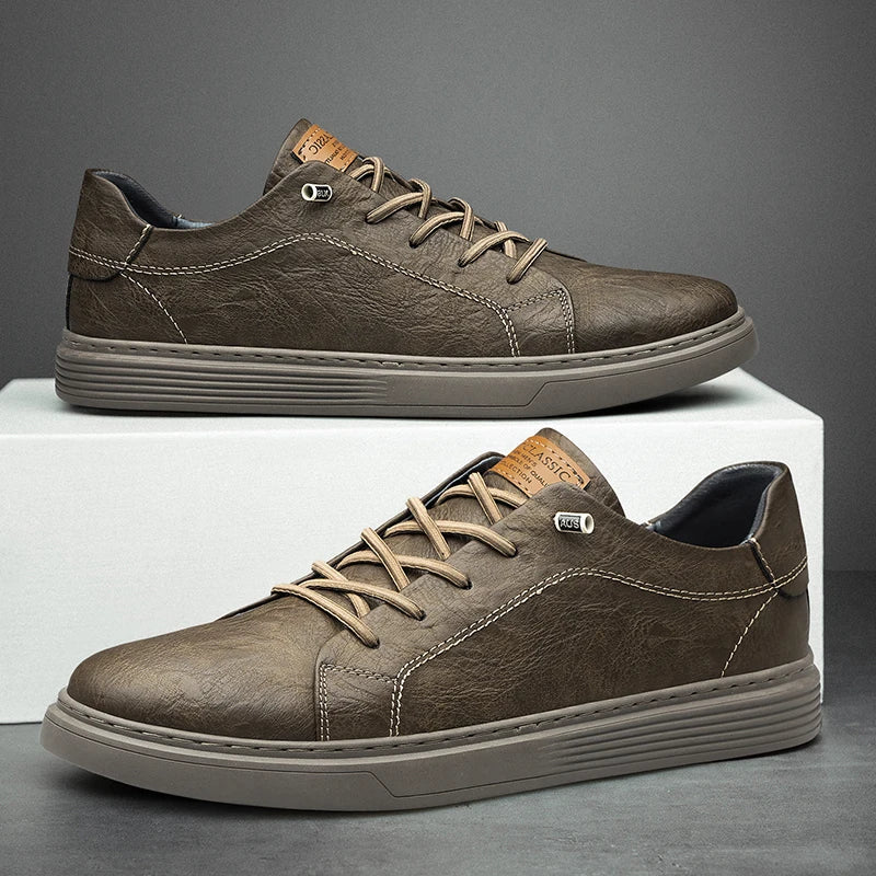 Męskie sneakersy casual vintage