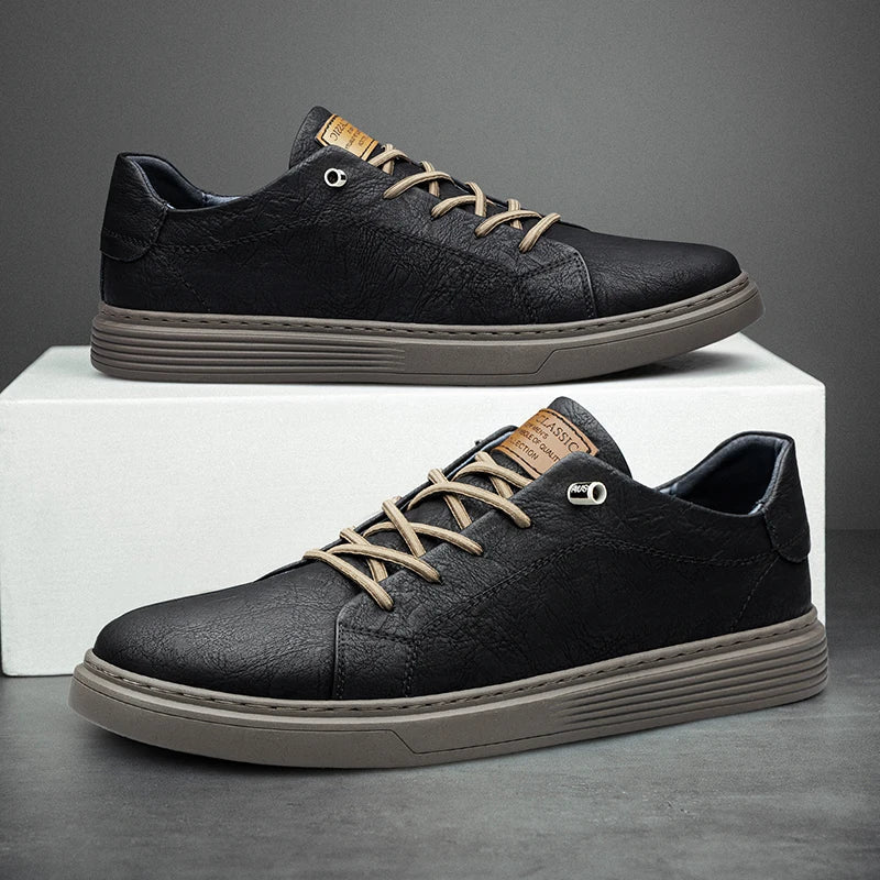 Męskie sneakersy casual vintage