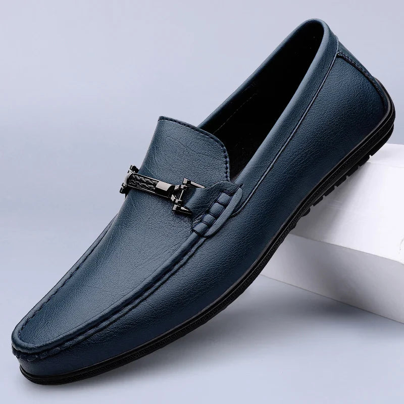 Męskie Mokasyny Eleganckie Slip-On