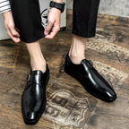 Męskie Eleganckie Buty Monk Strap