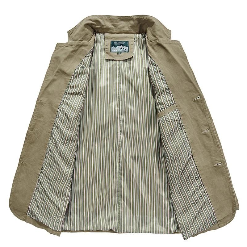 Męska Marynarka Casual Vintage