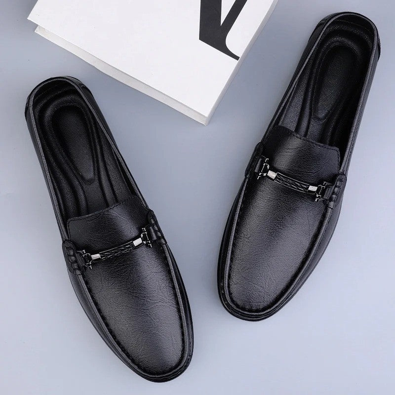 Męskie Mokasyny Eleganckie Slip-On