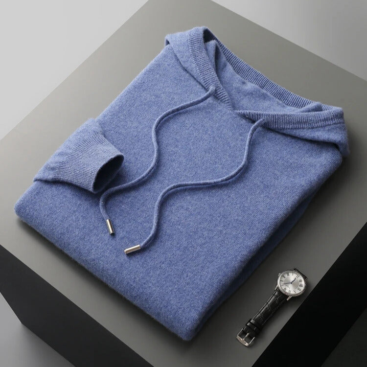 Męska Bluza z Kapturem Minimalistyczna