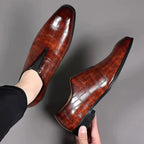 Męskie Eleganckie Buty Wsuwane