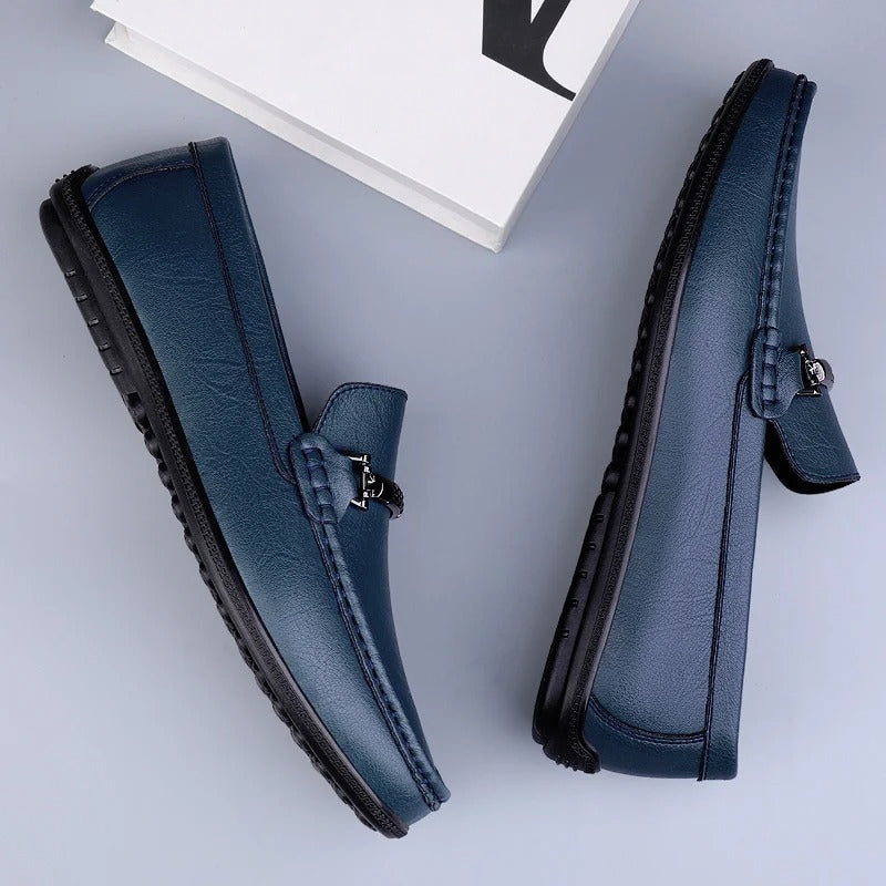 Męskie Mokasyny Eleganckie Slip-On