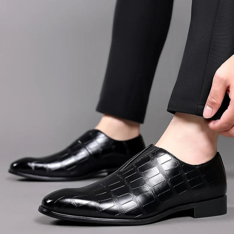 Męskie Eleganckie Buty Wsuwane