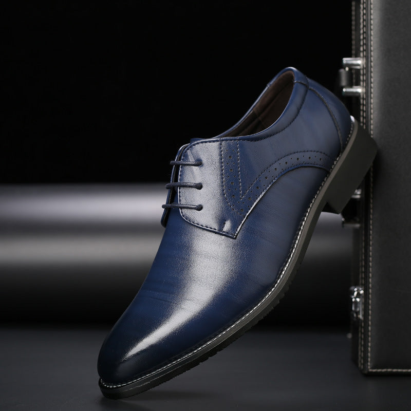 Męskie Eleganckie Półbuty Derby