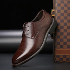 Męskie Eleganckie Półbuty Derby