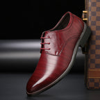 Męskie Eleganckie Półbuty Derby