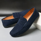 Męskie Mokasyny Zamszowe Penny Loafers