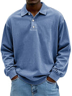 Męska Bluza Polo Oversize