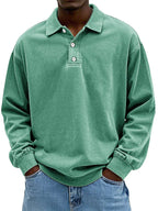 Męska Bluza Polo Oversize