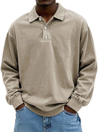 Męska Bluza Polo Oversize
