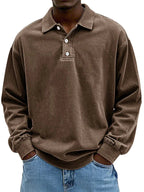 Męska Bluza Polo Oversize